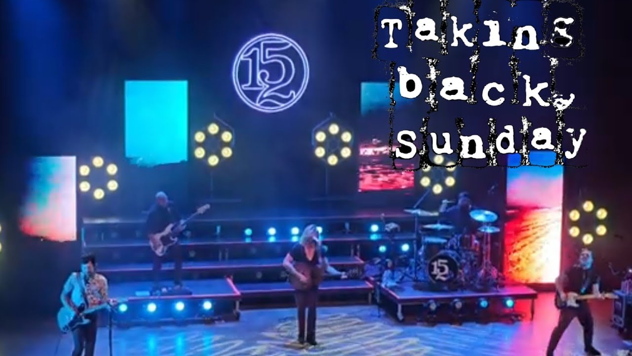 Taking Back Sunday. Full Show. Live at the Pageant. St. Louis, MO. 6/15/24