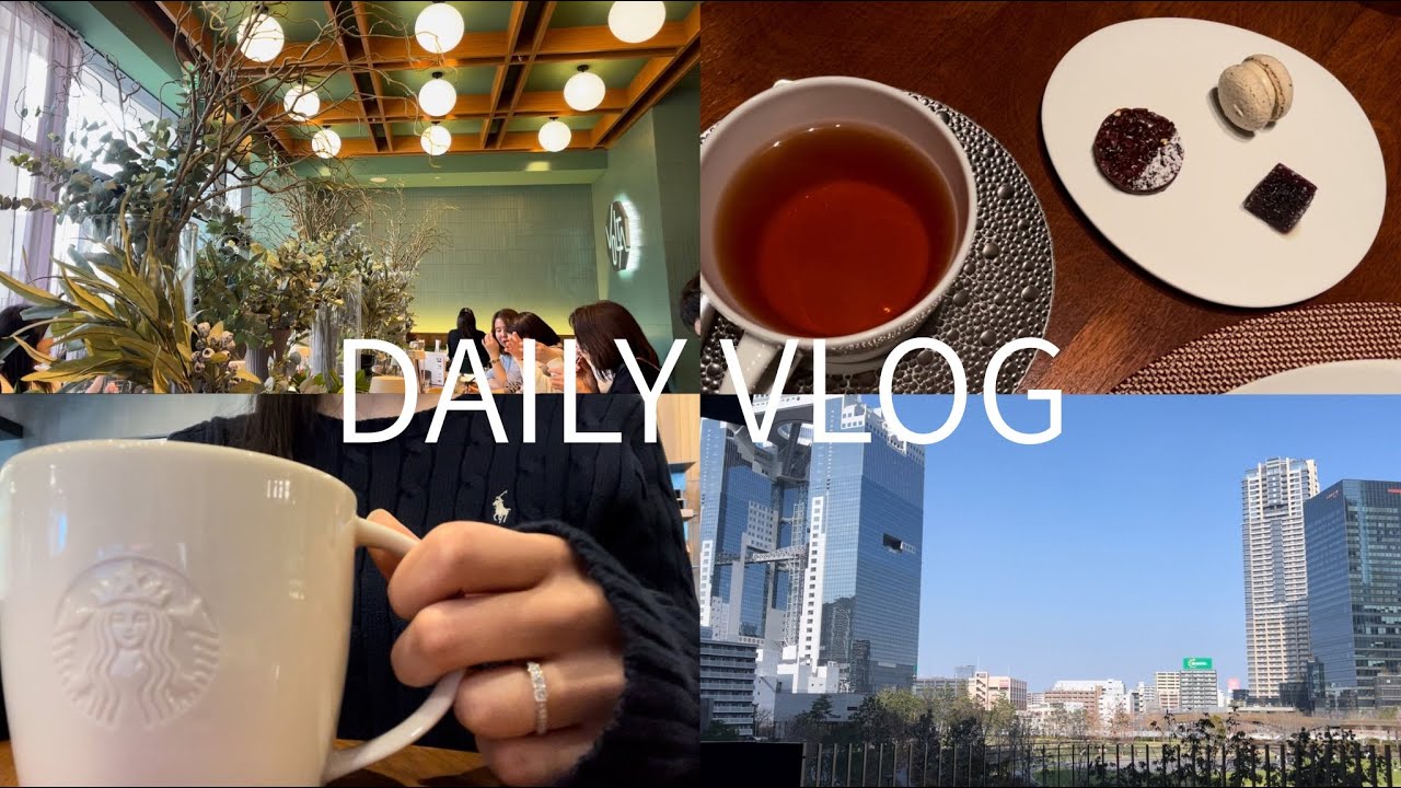 daily vlog🌸｜大学3年生最終日、テスト、買い物、final exam, cafe