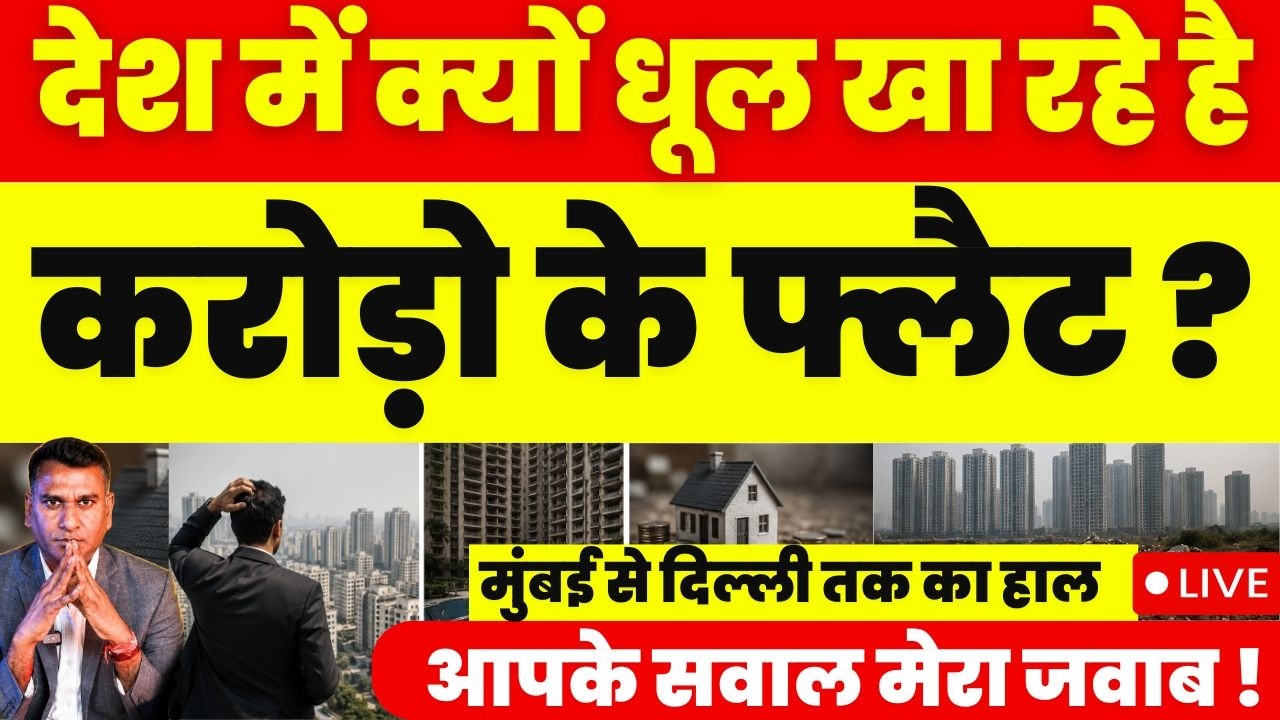 Crores Worth of Flats Are Unsold! Why Are Luxury Homes Gathering Dust Across India?