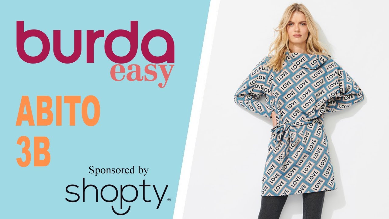 Come cucire un abito casual (Modello 3B - Burda easy 5/2020)