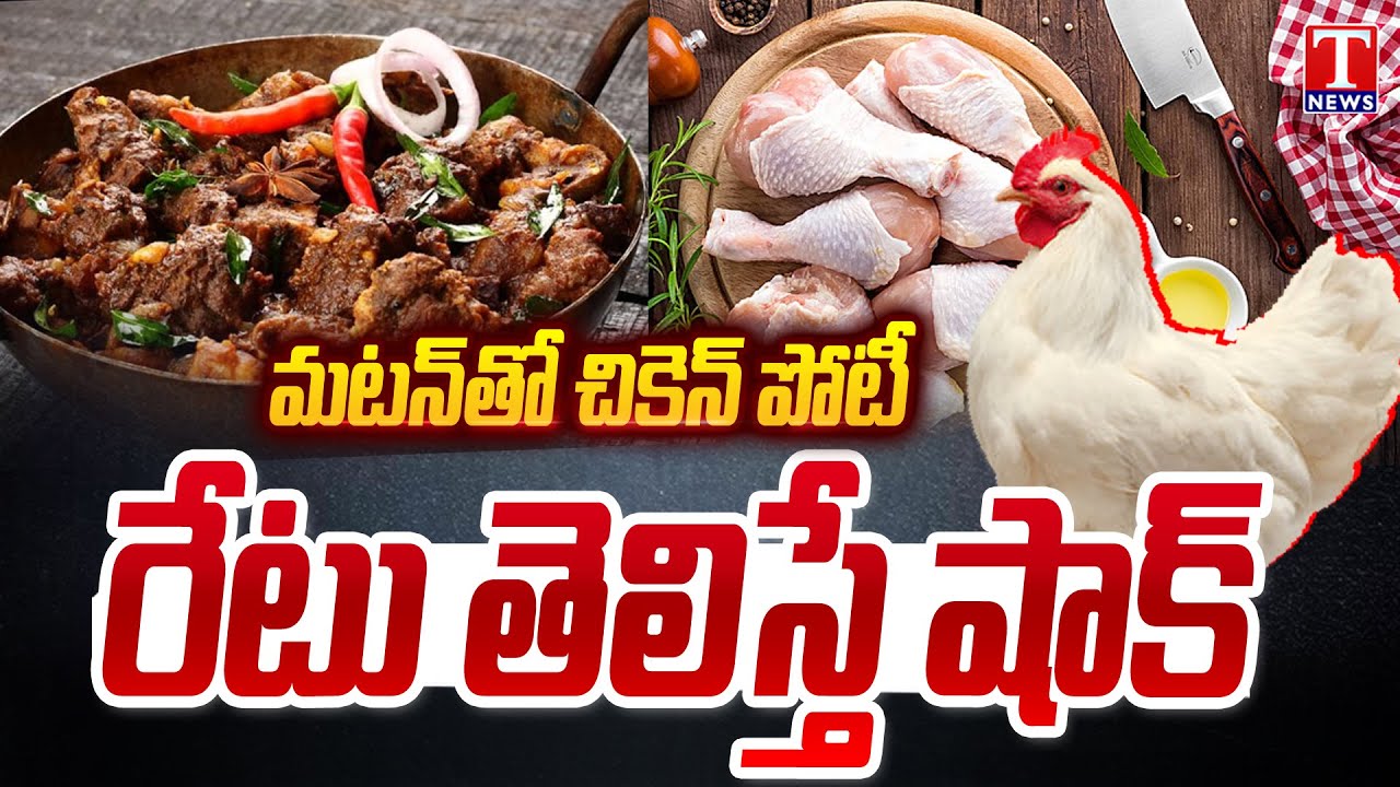 Mutton, Chicken Price Hike ahead of Sankranti Festival | Dhoom Dhaam Muchata | T News