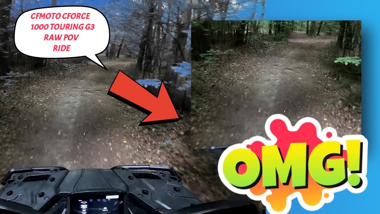CFMOTO CFORCE 1000 TOURING G3 FULL POV RIDE