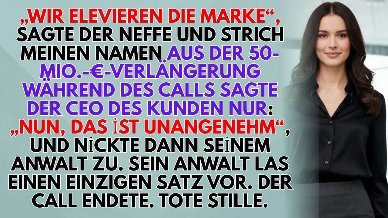 Sie Strichen Meinen Namen Aus Dem 50-Mio.-€-Deal. Dann Sprach Der Anwalt Des Kunden. 💼