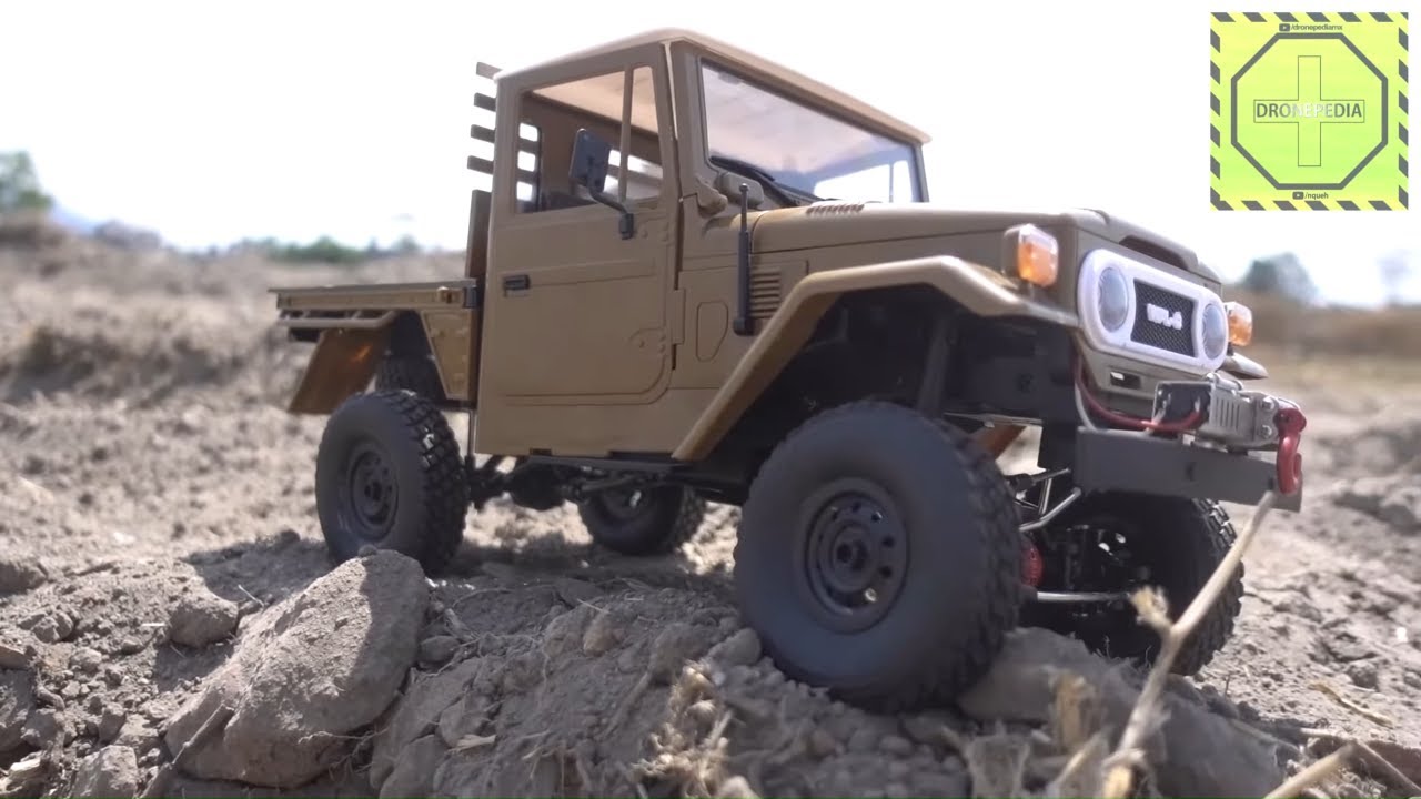 El mejor kit para armar un Crawler RC, y ¡funciona increíble! WPL C44KM edición de metal |DRONEPEDIA