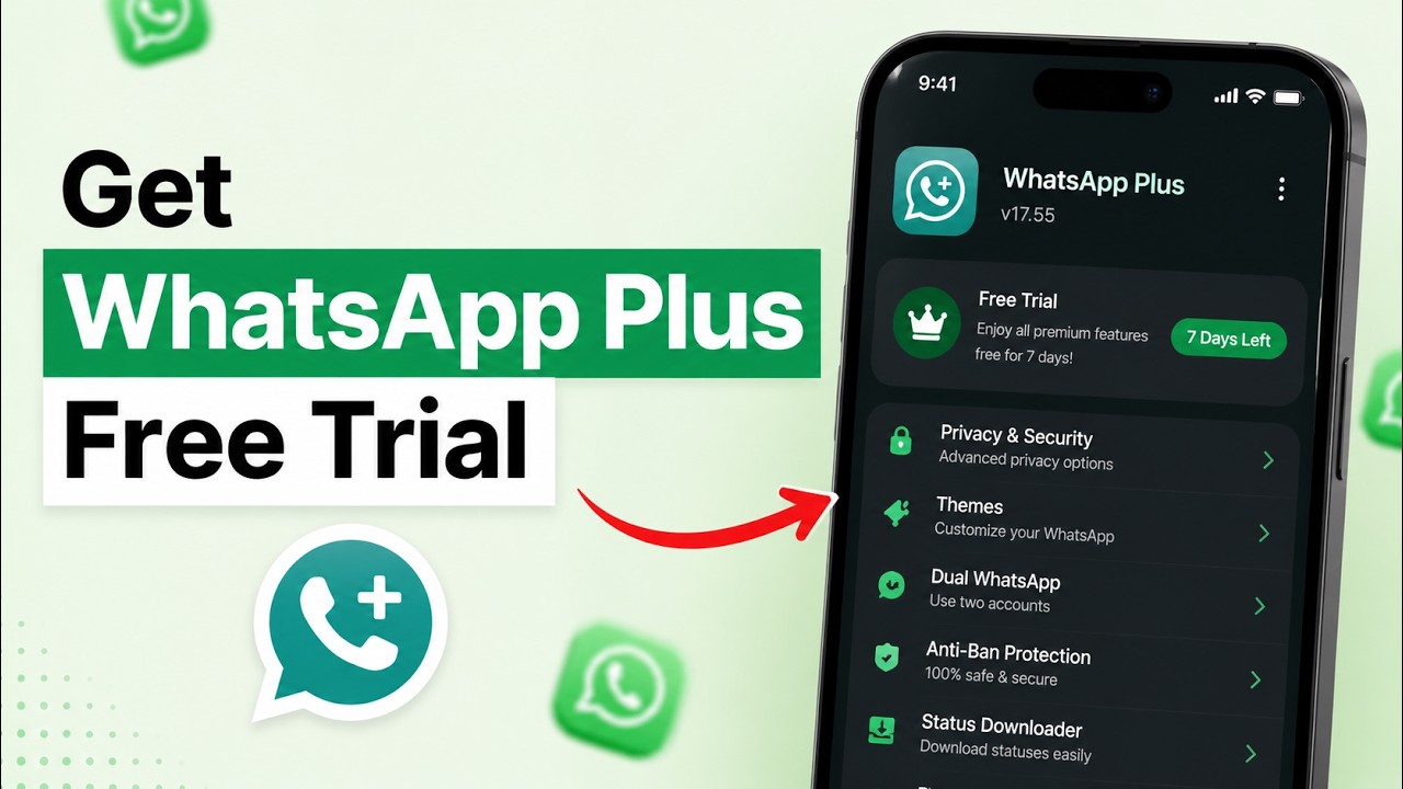 Как получить бесплатную пробную версию WhatsApp Plus