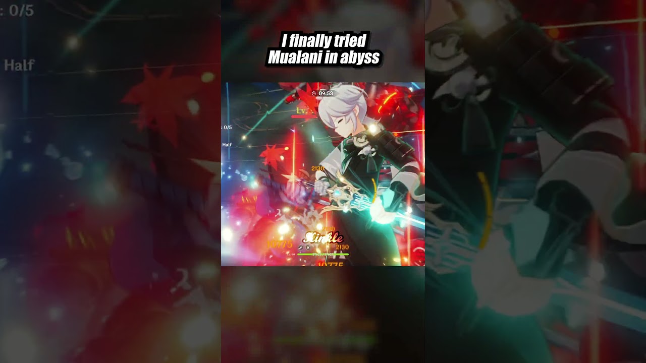 I FINALLY TRIED MUALANI IN ABYSS #mualani #genshinimpact