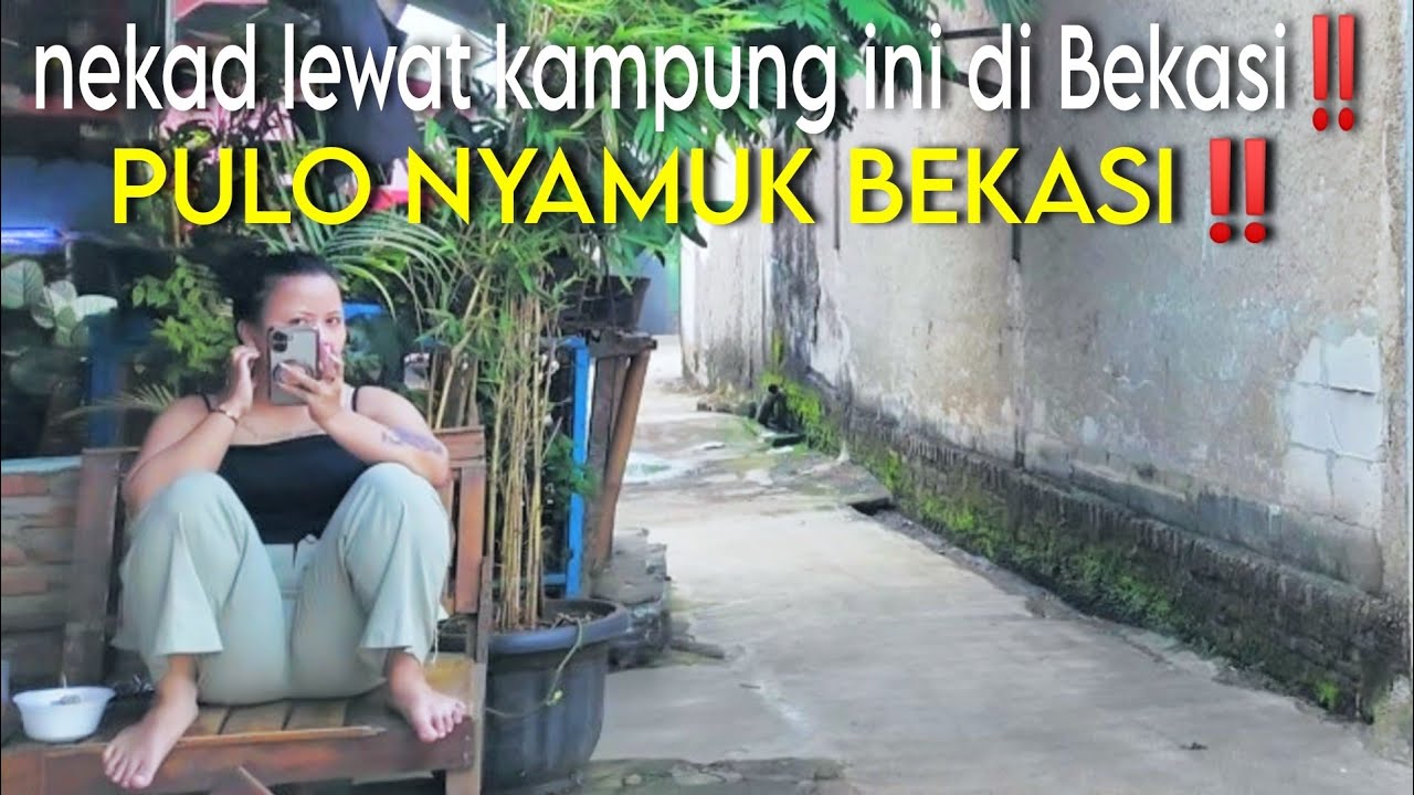 KARNA PENASARAN SAYA MEMBERANIKAN DIRI EXPLORE KAMPUNG INI!!! | PULO NYAMUK BEKASI!!!🇮🇩