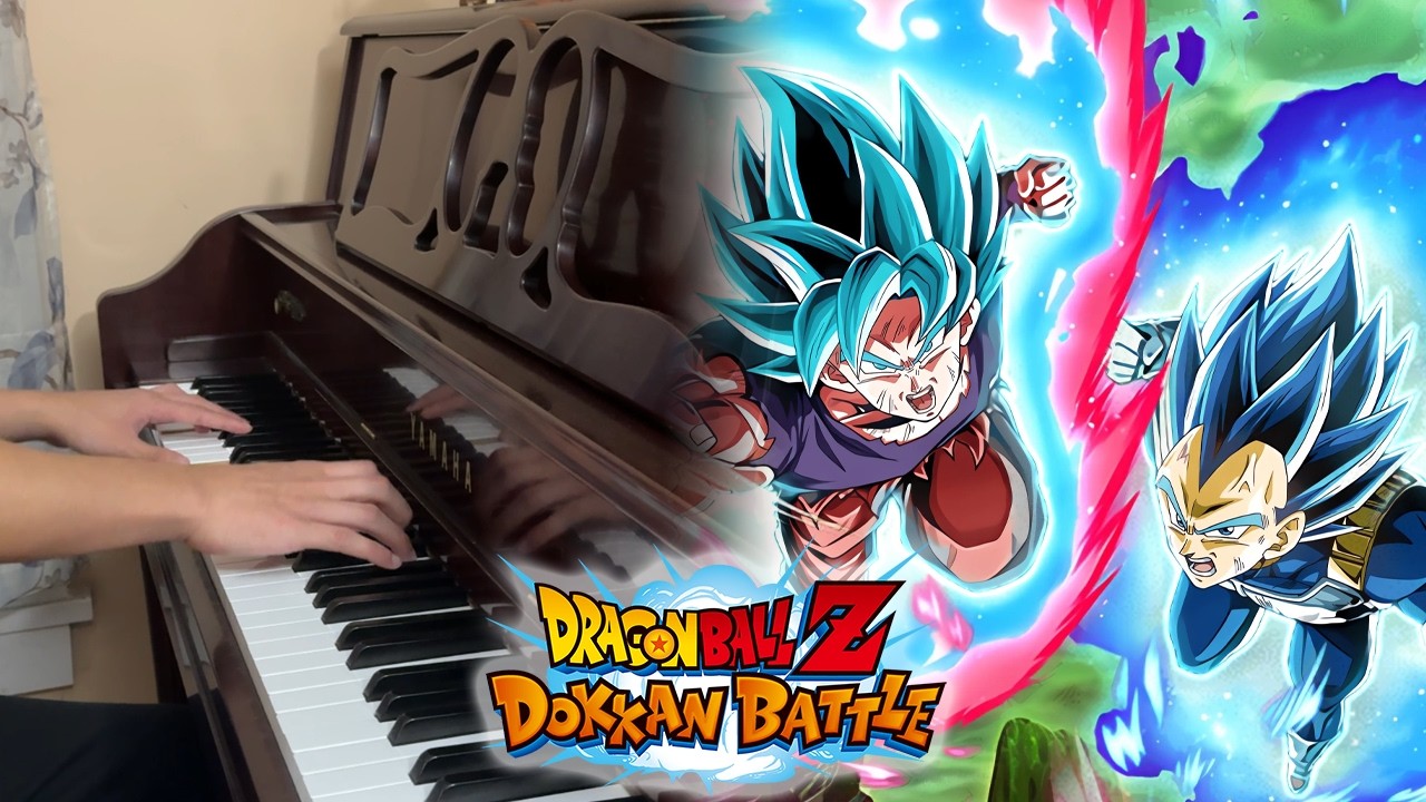 LR PHY SSBKK Goku & SSBE Vegeta Active Skill OST - DBZ Dokkan Battle Piano Cover