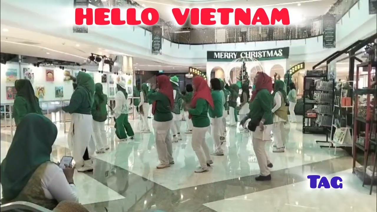HELLO VIETNAM#line dance#improver#choreo by Mr Kims (INA)#Happy Dance Kemilau Cinta Akhir Tahun
