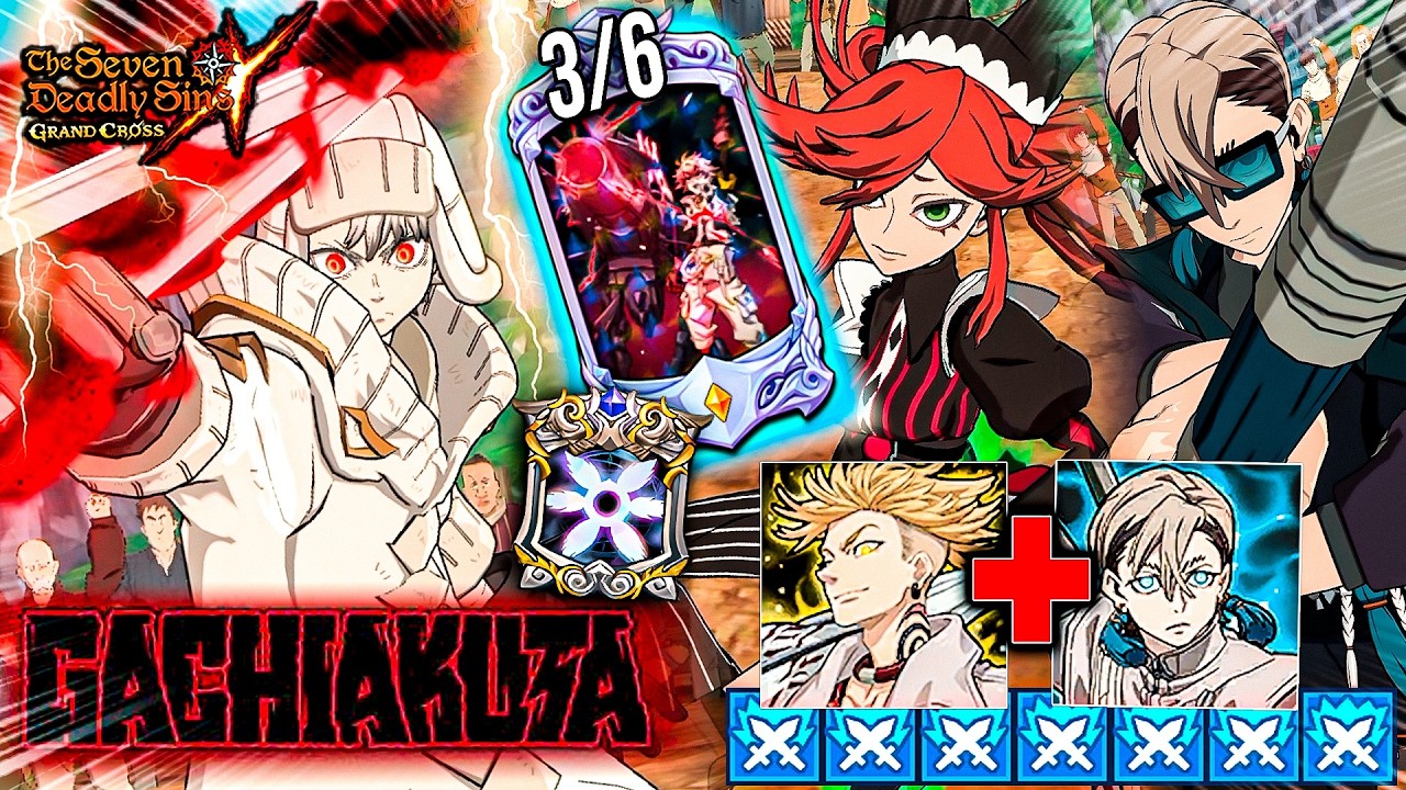 ZANKA TOP SUPPORT BANCA!!! 🔥FULL GACHIAKUTA COLLAB HUMANOS PVP! 🙂 | Seven Deadly Sins: Grand Cross