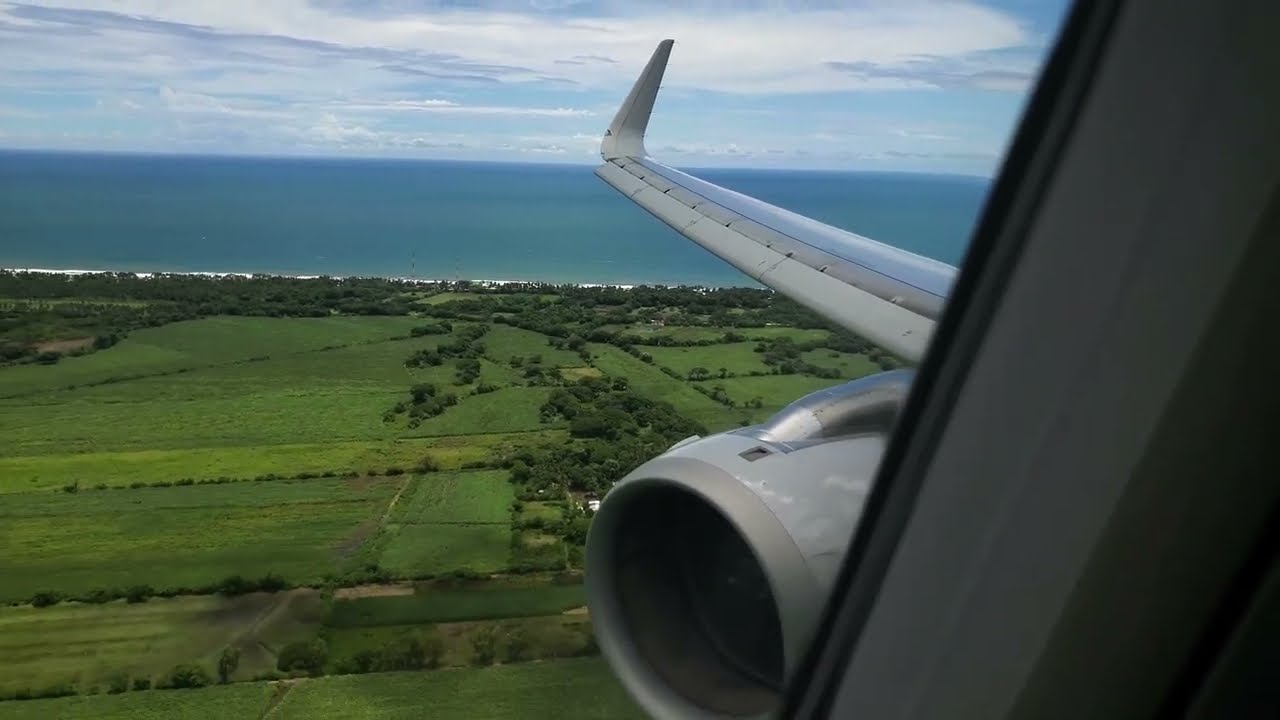 American Airlines A321 Gorgeous Landing San Salvador |4K|