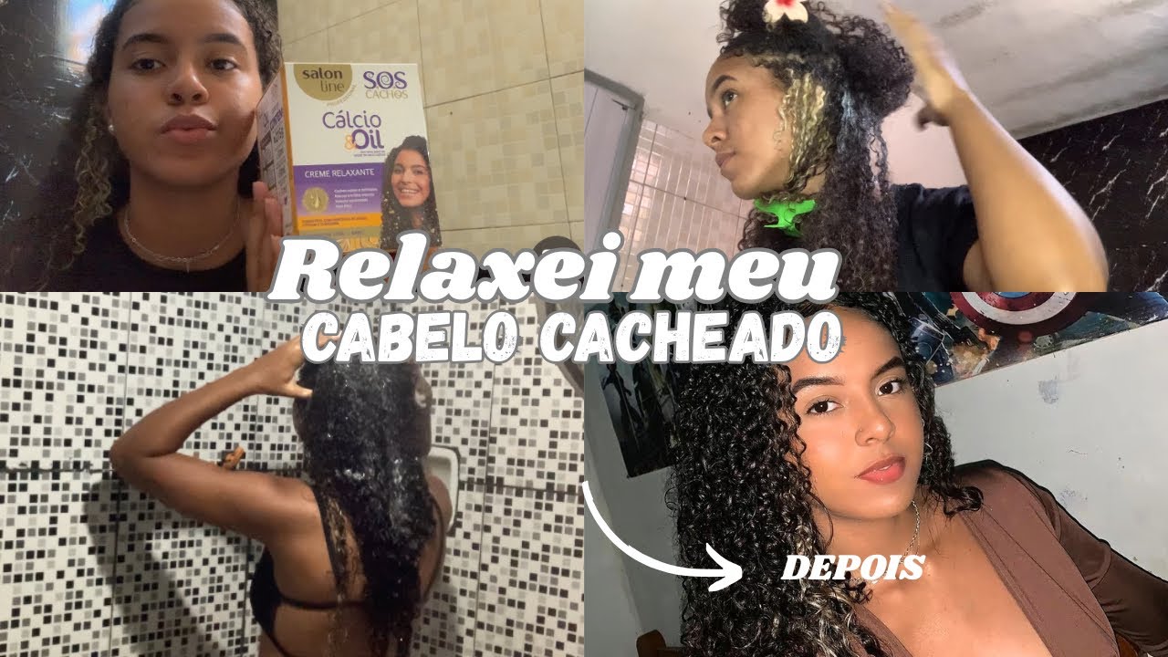 RETOQUE DA RAIZ COM RELAXAMENTO CÁLCIO E OIL💛 (salon line)