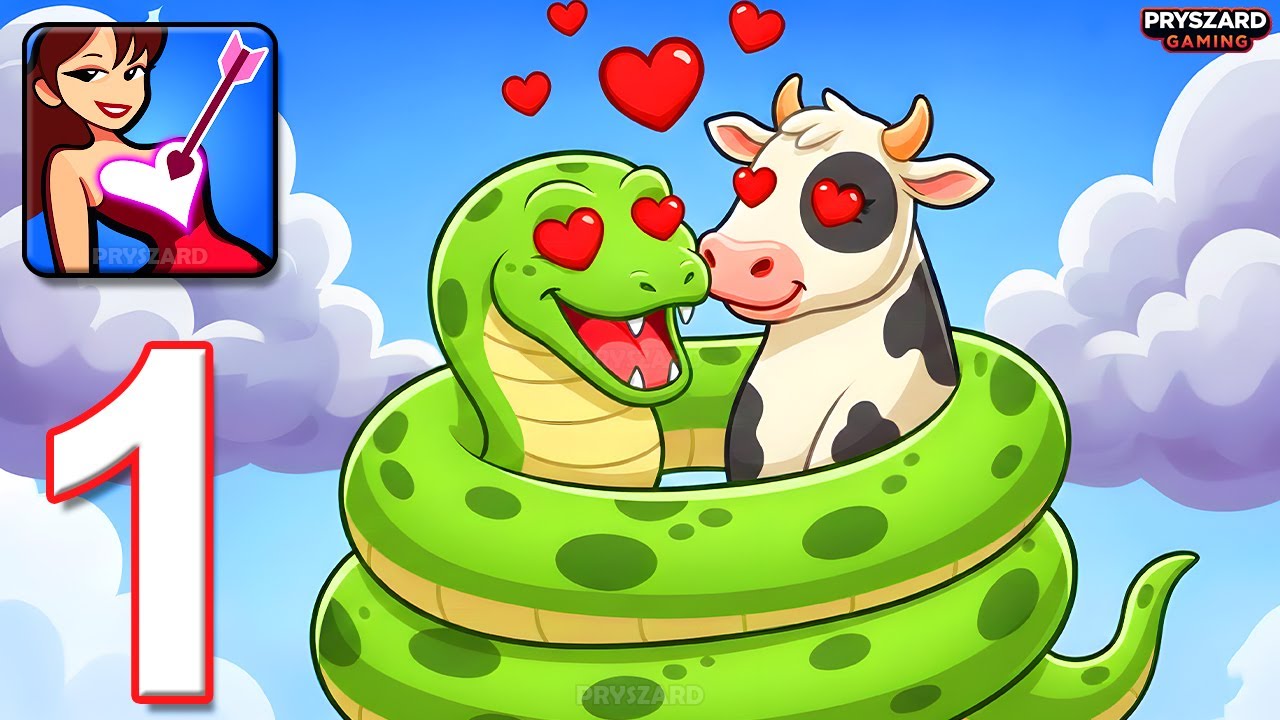 Love Archer: Cupids Arrow - Gameplay Walkthrough Part 1 - Connect Everyone With Arrow (iOS, Android)