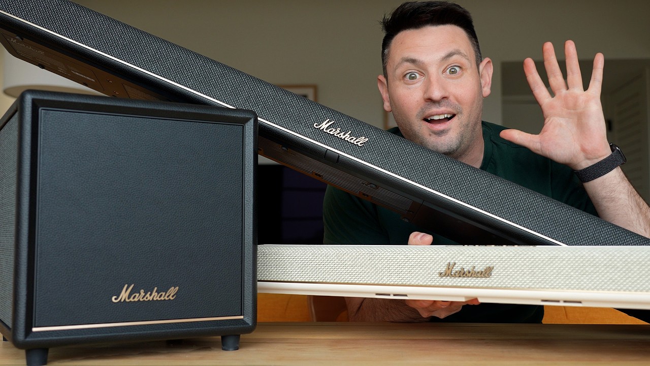 I Tested Marshall's New Soundbars AND the Subwoofer - Heston