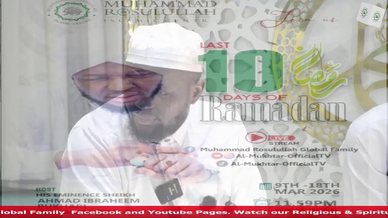 LAST 10 DAYS OF RAMADAN (DAY 1)