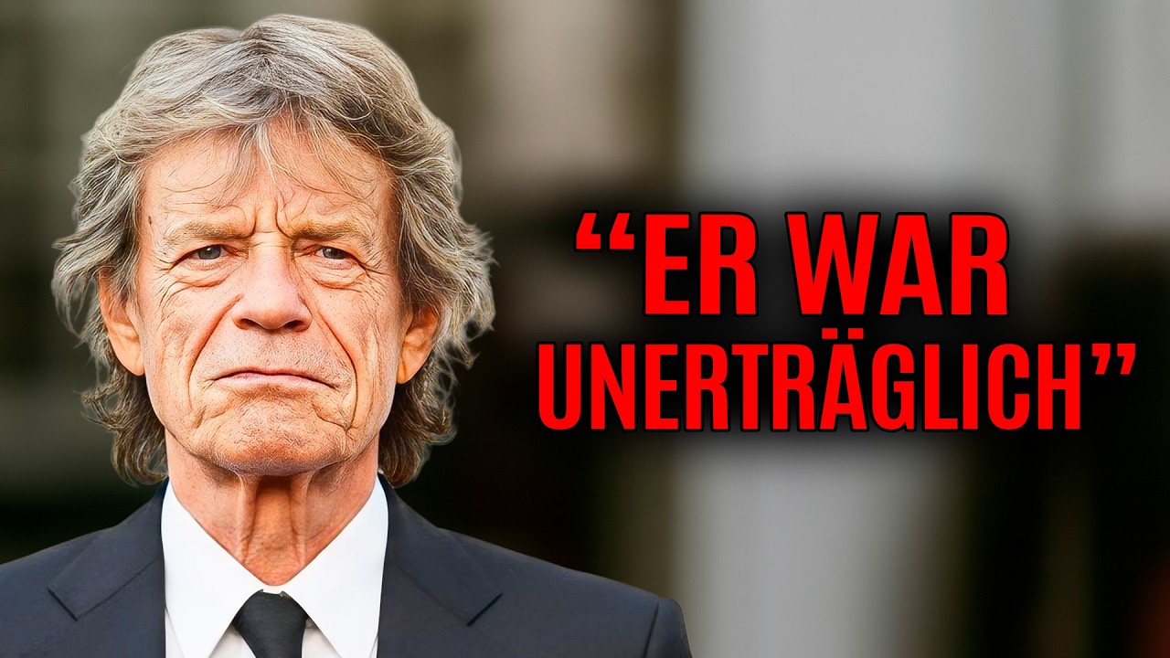 Mit 82 Jahren nennt Mick Jagger die fünf Stars, die er am meisten verachtete