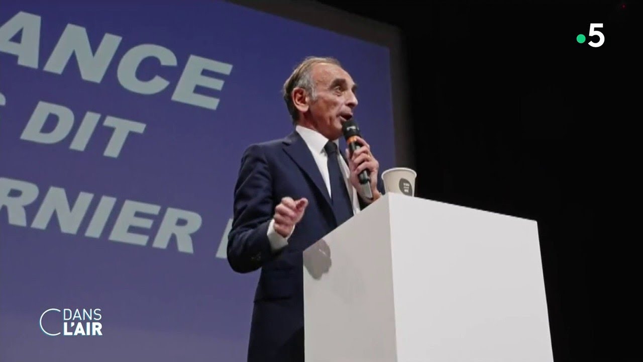 Sondages : la bulle Zemmour ? -Reportage #cdanslair 07.10.2021