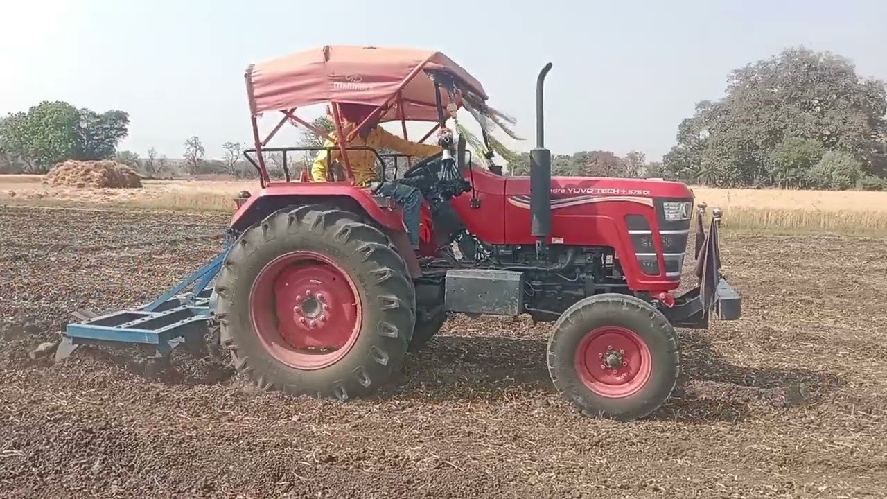 Mahindra Yuvo 575 Diseases 4 G Tech Cultivator Performance//afection0422q//#vlog #tractor