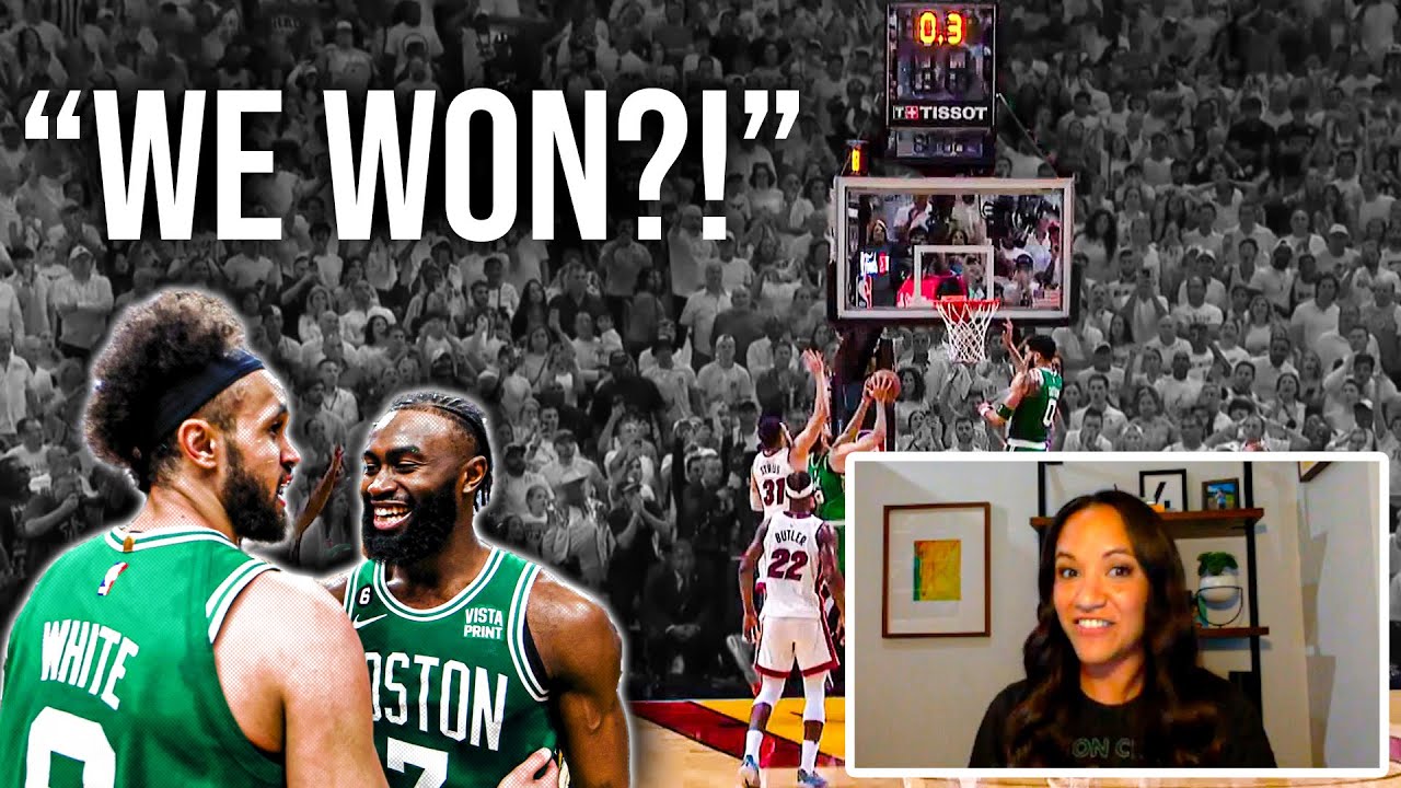 Abby Chin's hilarious Derrick White Buzzer Beater Story