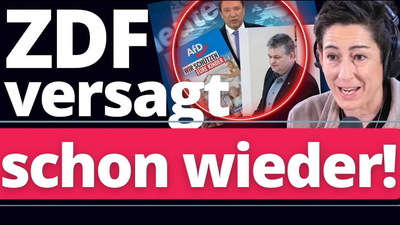 EIL: ZDF produziert nächste FAKE-News! Hayali findet Ausreden!