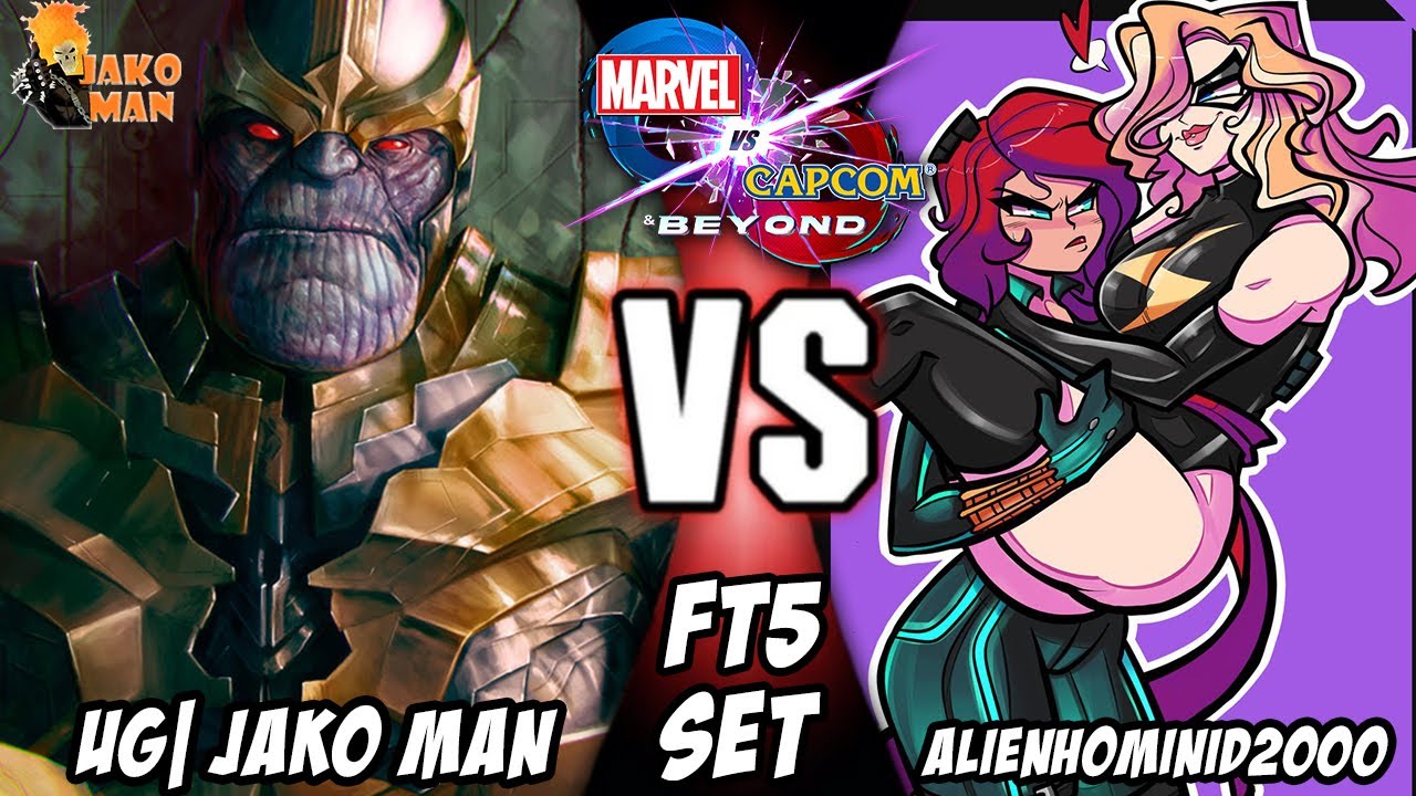 MVCI Beyond FT5 Set - UG| Jako Man (Thanos/Nemesis) VS AlienHominid2000