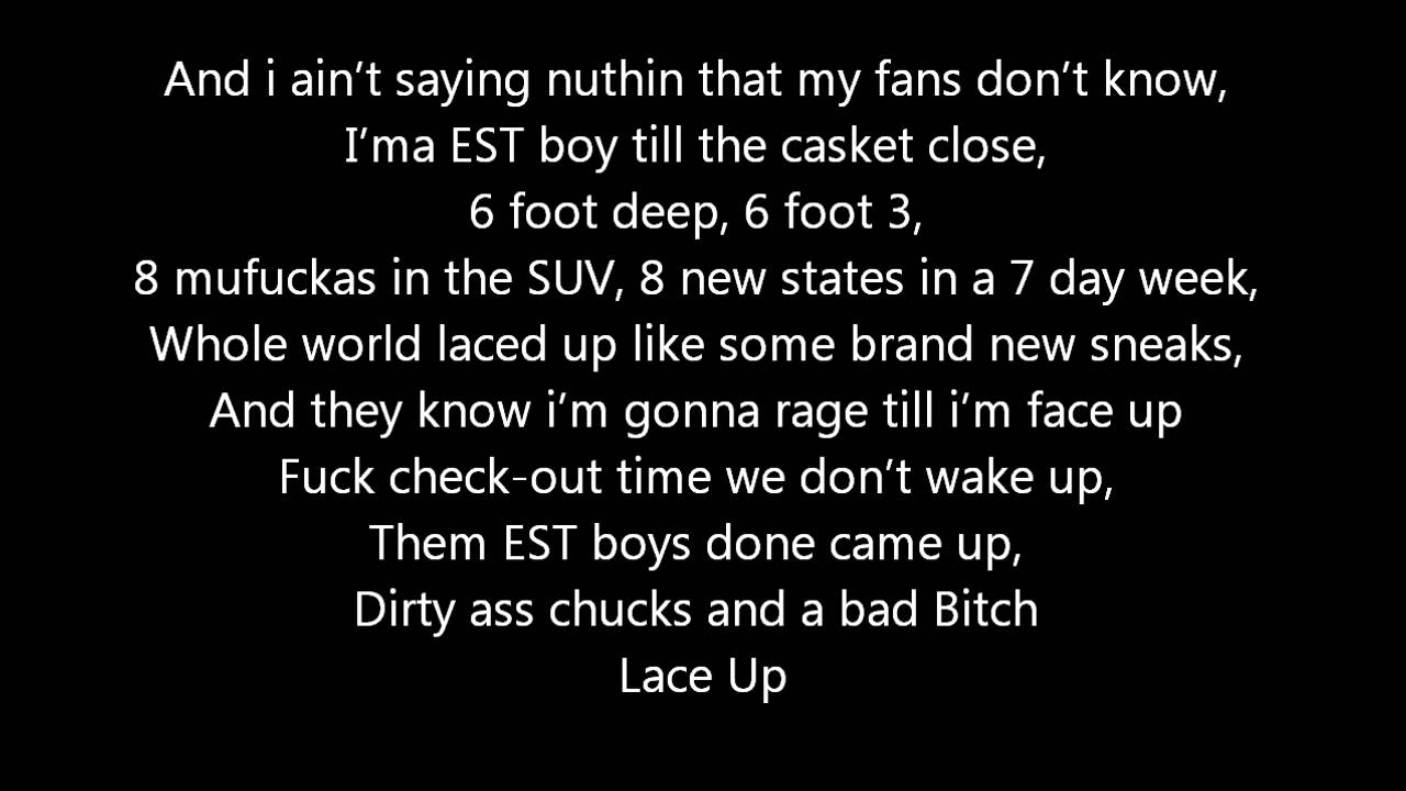 MGK - Lace Up (ft. Lil Jon) Lyrics