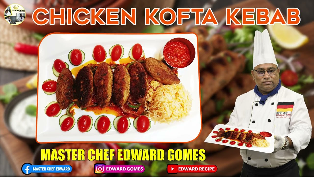 Chicken Kofta Kebab | চিকেন কোফতা কাবাব 😋🔥