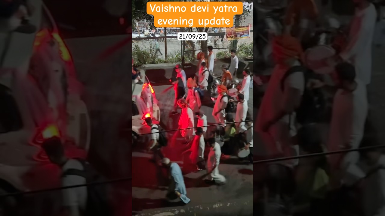 Vaishno devi yatra latest video 