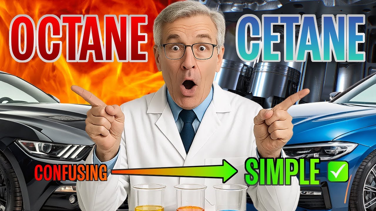 OCTANE vs CETANE - The SIMPLEST Explanation Ever
