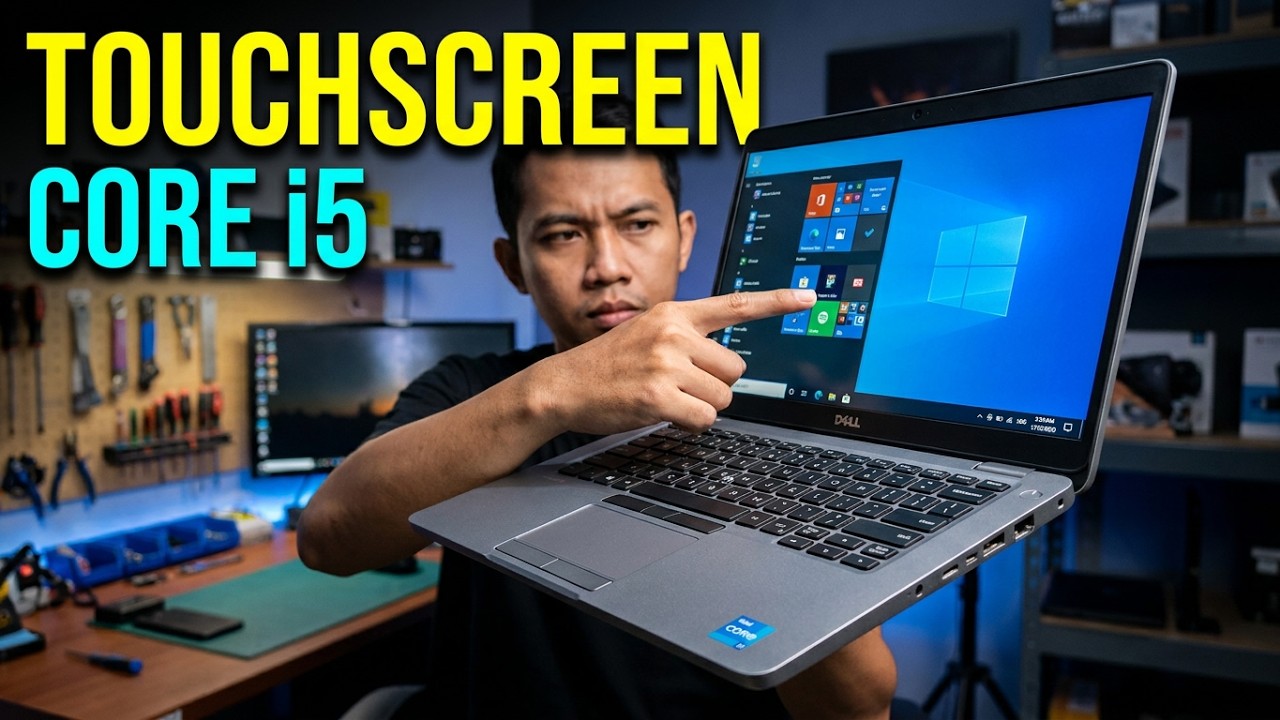 🔴 live unboxing Dell Latitude 5320 touchscreen core i5 gen 11 cuma 5 jt doang