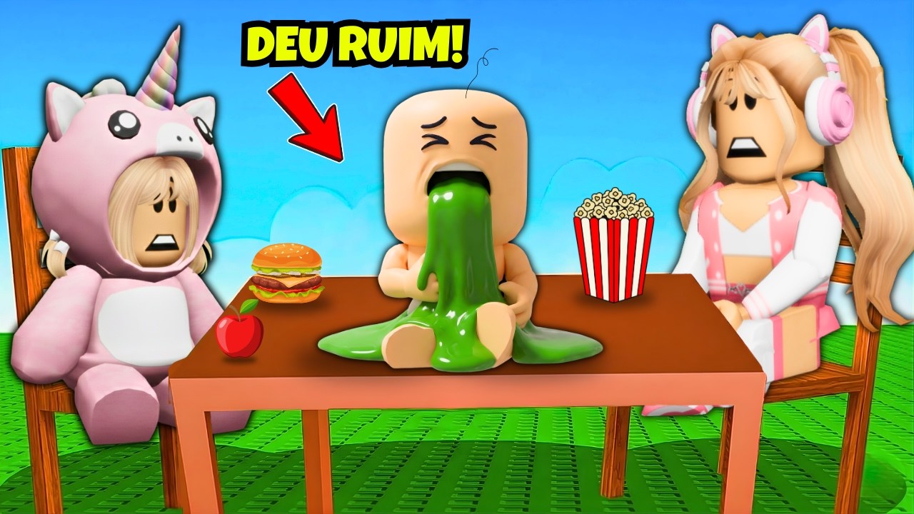 N&Atilde;O ALIMENTE DEMAIS ESSE BEB&Ecirc; no ROBLOX!