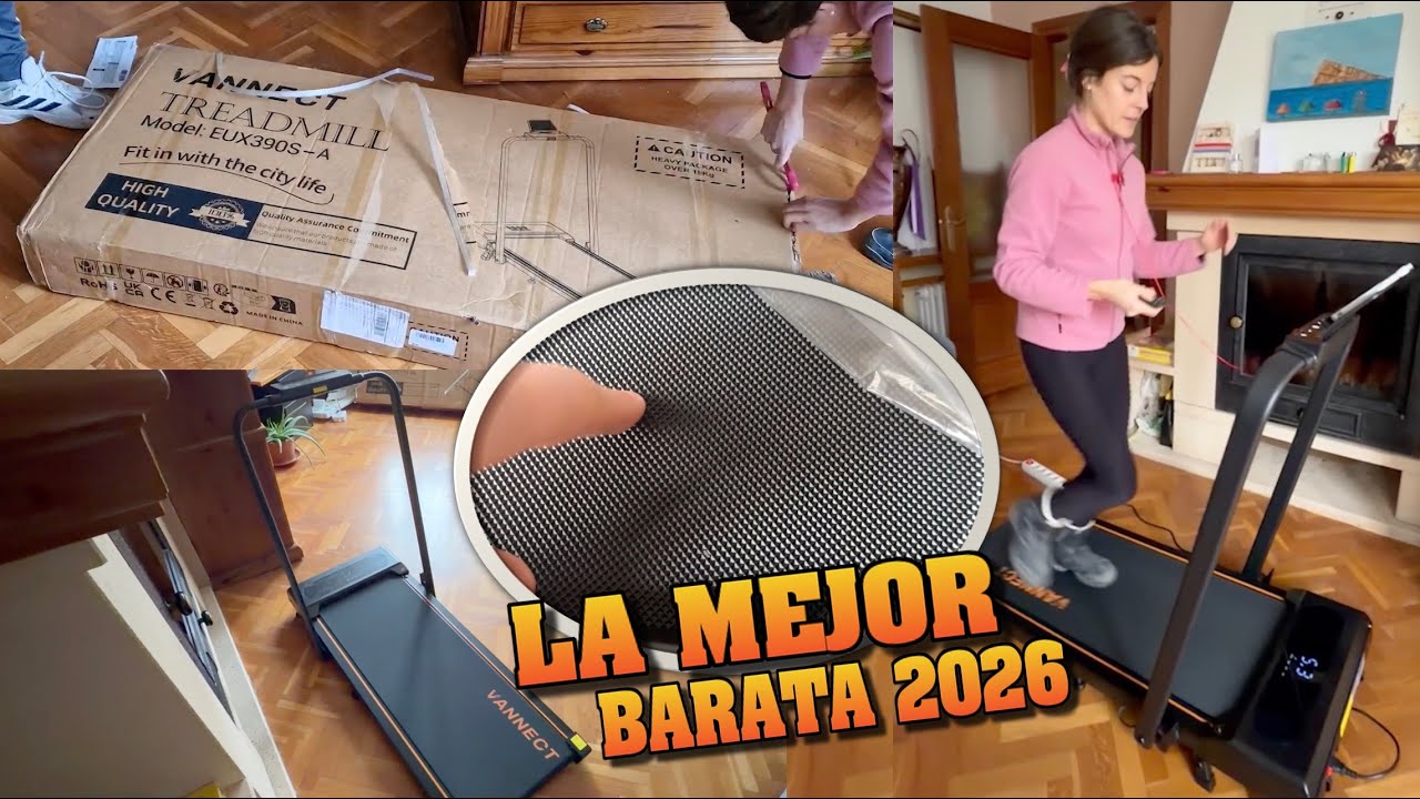 LA MEJOR CINTA DE CORRER EN 2026 BARATA, CALIDAD PRECIO, INCREÍBLE, UNBOXING, TEST, REVIEW