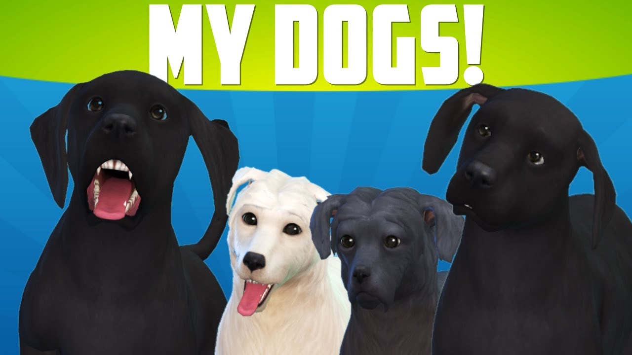 Creatings My Dogs in SIMS 4 CATS & DOGS