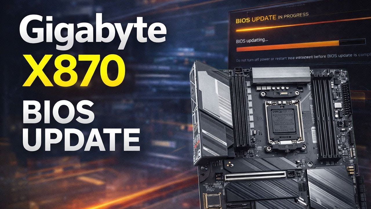 Gigabyte X870 BIOS Update Step-by-Step
