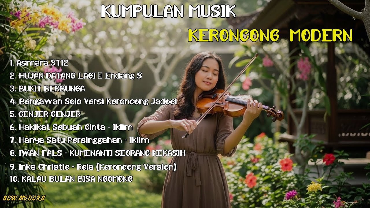 FULL ALBUM KERONCONG MODERN 2025 || NEW NORMAL KERONCONG ASMARA ST12 | HUJAN DATANG LAGI