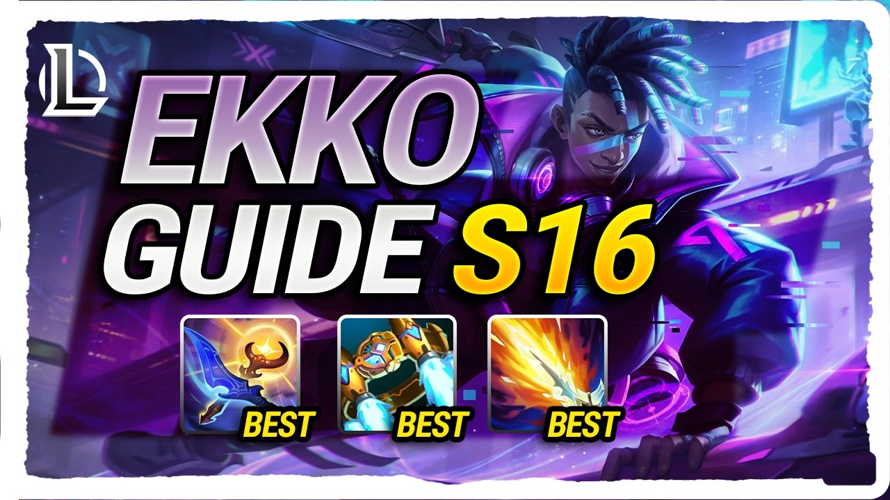 How I Play Ekko With 4 5 Million Points - Ekko mid guide s16