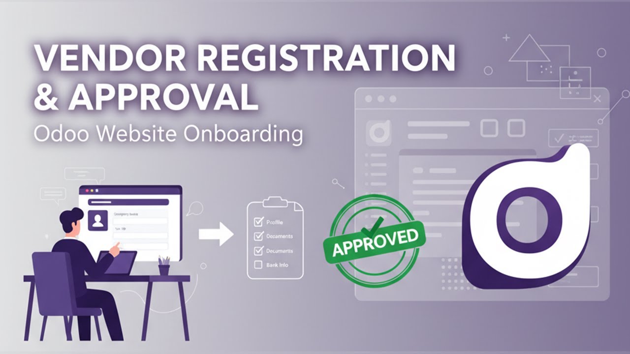 How to Create a Vendor Registration & Approval System in Odoo | Vendor Registration from Website