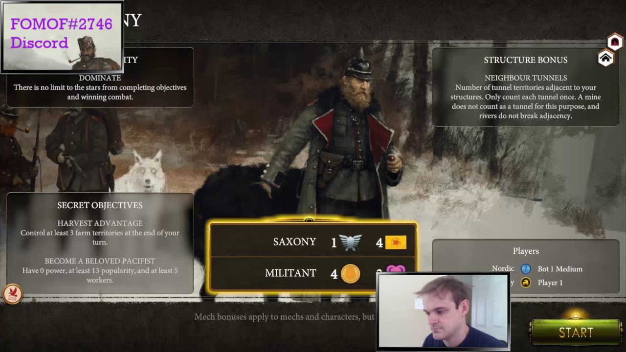 Saxony Militant in 3 Minutes