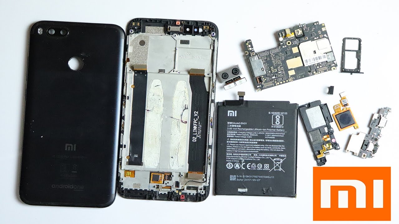 Xiaomi MI A1 Disassembly