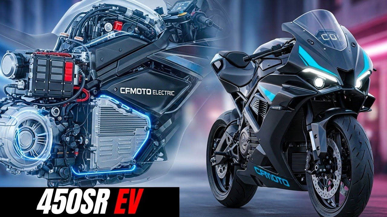 CFMOTO's First Electric Motorcycle Unveiled🔥 Honda's EV Lineup in Trouble