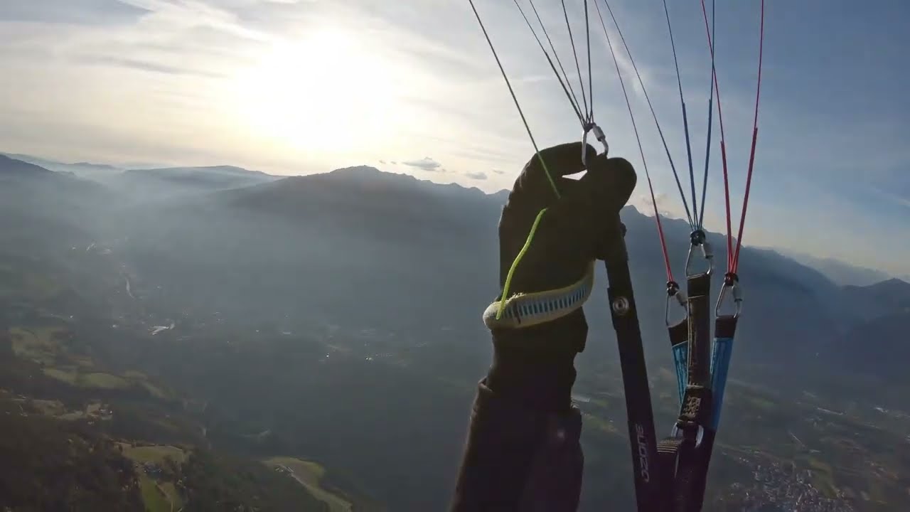 Hike & Fly, Streckenflug Plose - Rodeneck (Südtirol, Italien) 2018, Gleitschirmflug in 4k
