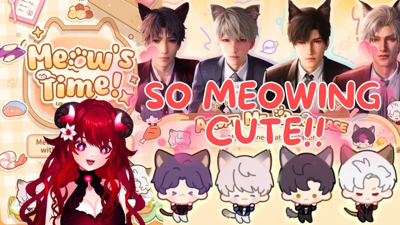 Meow’s Time - Checking out the Meow Cafe event - THIS IS TOO MEOWING CUTE!! [ Love and Deepspace ]
