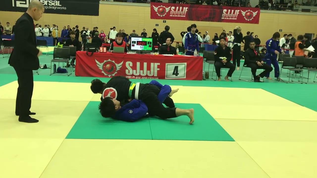 2026.2.11 SJJJF reversal cup 池田さん　マスター1 白帯　ライト級　1回戦