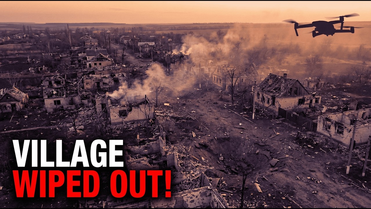Ivanivske ERASED — Drone Shows Village VANISHED!