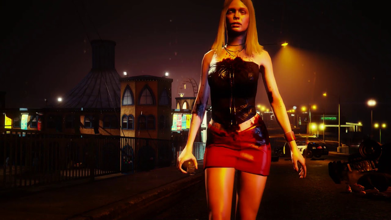 GTA V DEVIL IN A RED DRESS (music video)