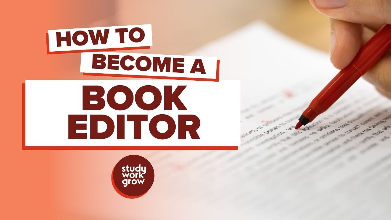 How to become a Book Editor