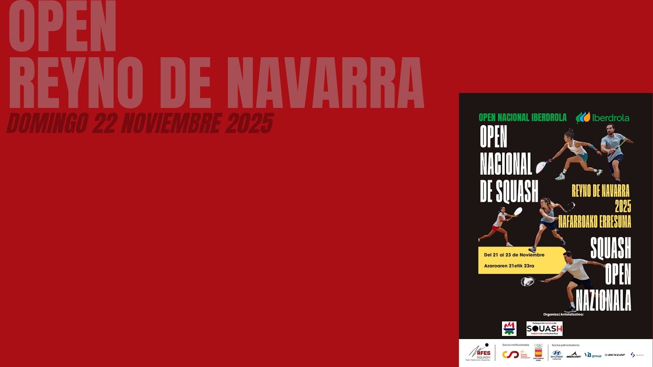 OPEN REYNO DE NAVARRA - domingo final masculina
