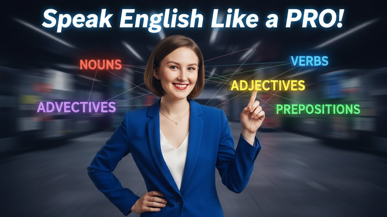 How mastering parts of speech—and using them deliberately—gives you confident, natural.