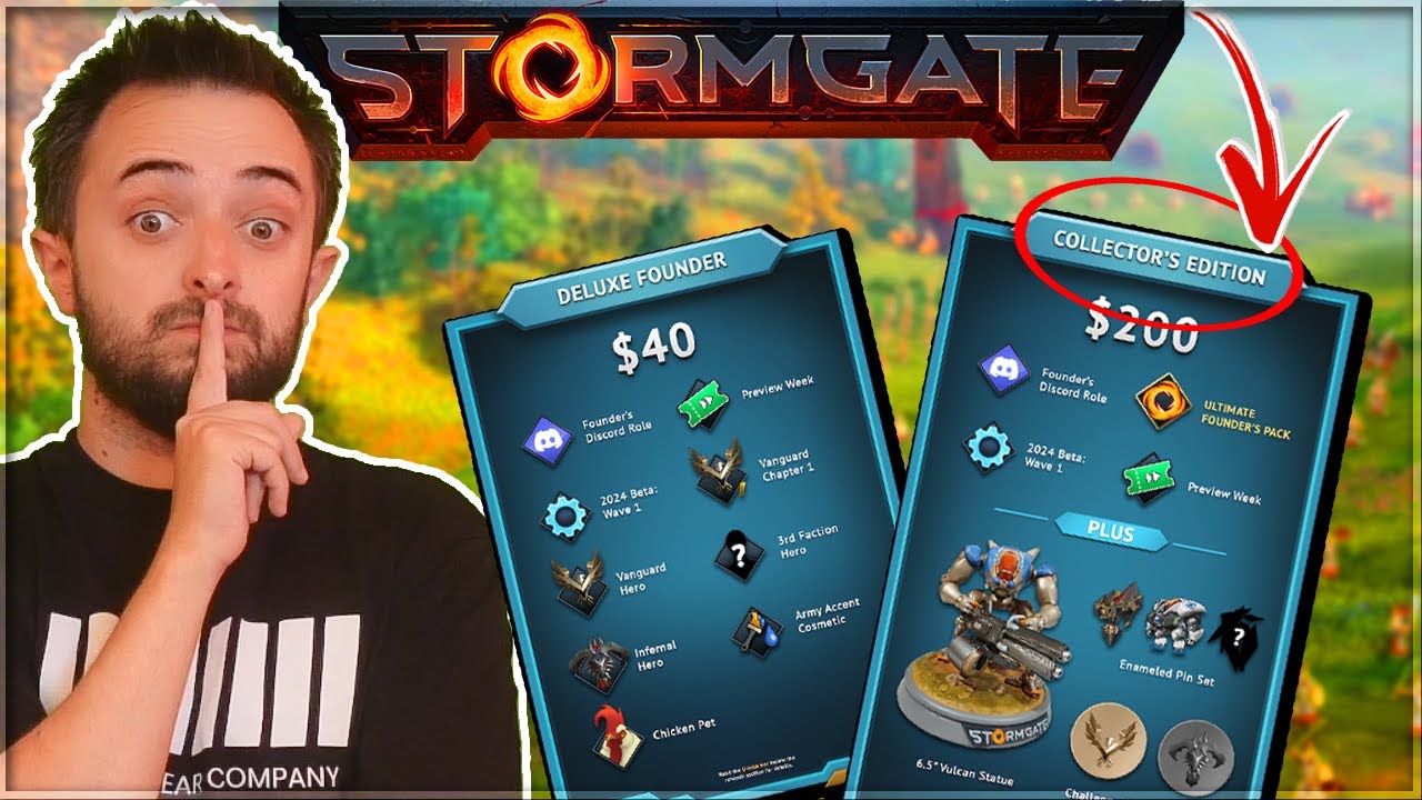 Stormgate : Accès Bêta, Edition Collector ? (Le Kickstarter en DÉTAIL)