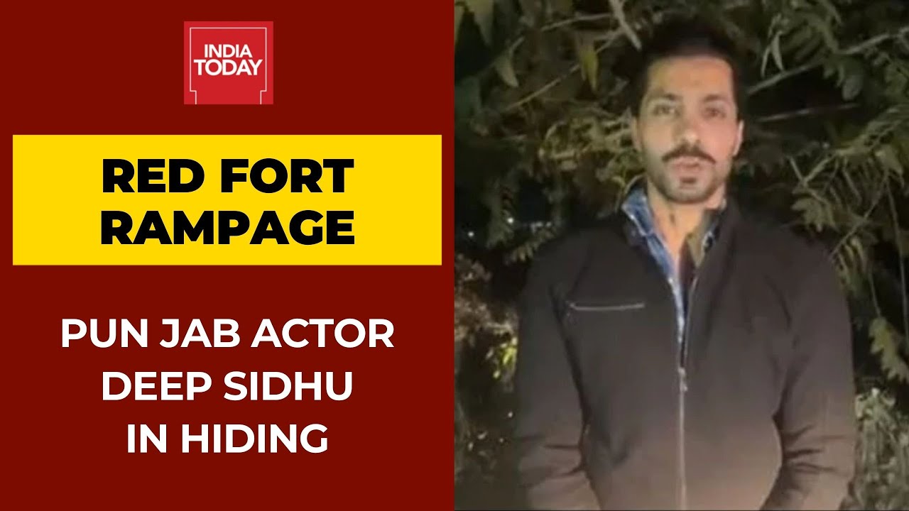 Punjab Actor Deep Sidhu In Hiding After Red Fort Violence, His Mobile Switched Off